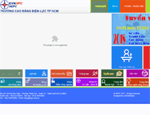 Tablet Screenshot of hepc.edu.vn